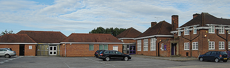 Free on-site parking outside the studio at Hertfordshire Business Centre, London Colney